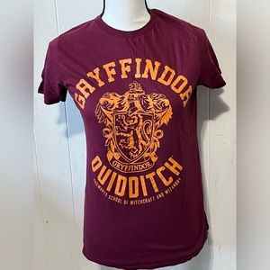 Gryffindor Quidditch Harry Potter Short Sleeve Shirt